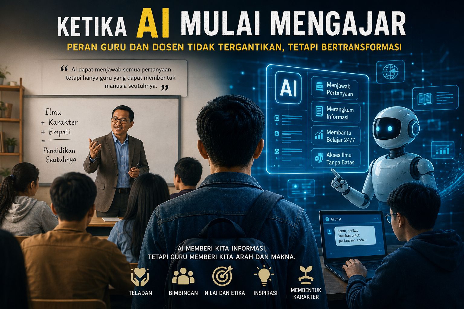 Saat AI Menjawab Segalanya, Apa yang Tersisa bagi Seorang Dosen